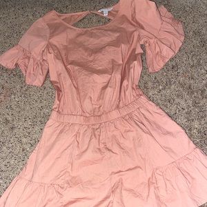 American eagle pink romper